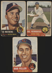 1953 Topps Really Low-Grade Baseball Complete Set Group Break #5 (Limit 5)