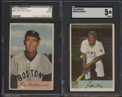 1954 Bowman Baseball Low- to Mid-Grade Complete Set Group Break #6 (Limit 5)