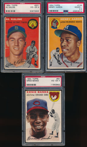 1954 Topps Complete Set Group Break #5 with Johnstons Cookies!