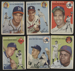 1954 Topps Baseball Low- to Mid-Grade Complete Set Group Break #9 (Limit 6)