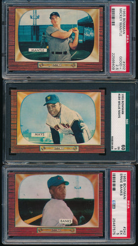 1955 Bowman Baseball Complete Set Group Break #3