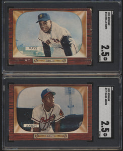 1955 Bowman Baseball Mid to Low-Grade Complete Set Group Break #5 (Limit 8)