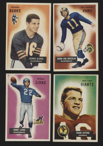 1955 Bowman Football Complete Set Group Break #1 (No Limit)