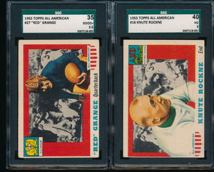 1955 Topps All American Football SGC Complete Set Group Break (LIMIT 3)