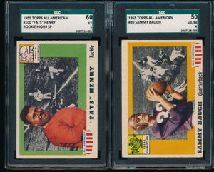 1955 Topps All American Football SGC Complete Set Group Break (LIMIT 3)