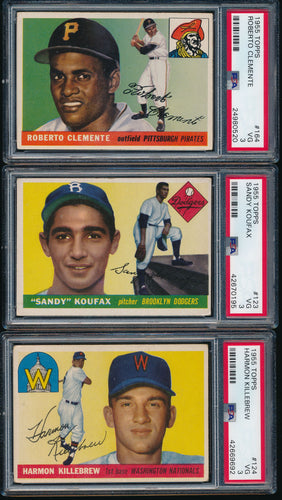 1955 Topps Baseball Complete Set Group Break