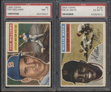 Load image into Gallery viewer, 1956 Topps Baseball (All graded) Mid- to High-Grade Complete Set Group Break #12