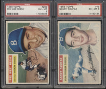 Load image into Gallery viewer, 1956 Topps Baseball (All graded) Mid- to High-Grade Complete Set Group Break #12