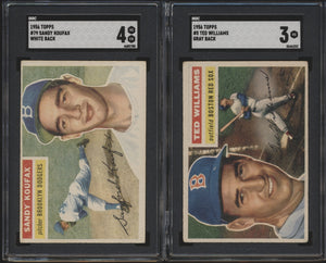 1956 Topps Baseball Low Grade Complete Set Group Break #14 (LIMIT 10)