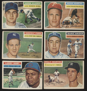 1956 Topps Baseball Low Grade Complete Set Group Break #14 (LIMIT 10)