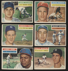 1956 Topps Baseball Low Grade Complete Set Group Break #14 (LIMIT 10)