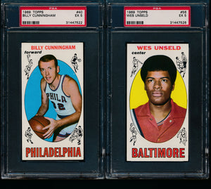1969-70 Topps Basketball Complete Set Break