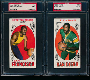 1969-70 Topps Basketball Complete Set Break