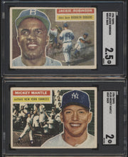 Load image into Gallery viewer, 1956 Topps Baseball  (New Limit 3) Low to Mid Grade Complete Set Group Break #11