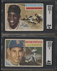 1956 Topps Baseball  (New Limit 3) Low to Mid Grade Complete Set Group Break #11