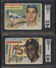 Load image into Gallery viewer, 1956 Topps Baseball  (New Limit 3) Low to Mid Grade Complete Set Group Break #11