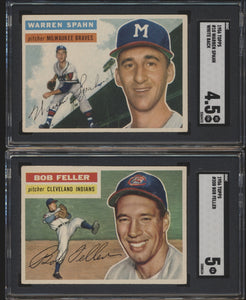 1956 Topps Baseball  (New Limit 3) Low to Mid Grade Complete Set Group Break #11