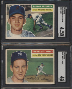 1956 Topps Baseball  (New Limit 3) Low to Mid Grade Complete Set Group Break #11