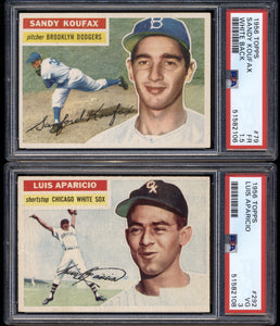 1956 Topps Baseball Low Grade Complete Set Group Break #10 (LIMIT 7)