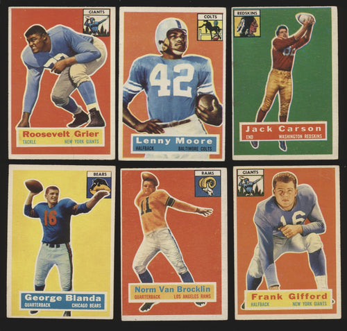 1956 Topps Football Complete Set Group Break #1 (LIMIT REMOVED)