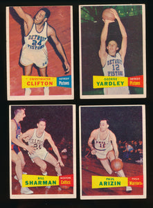 1957 Topps Basketball Complete Set Break