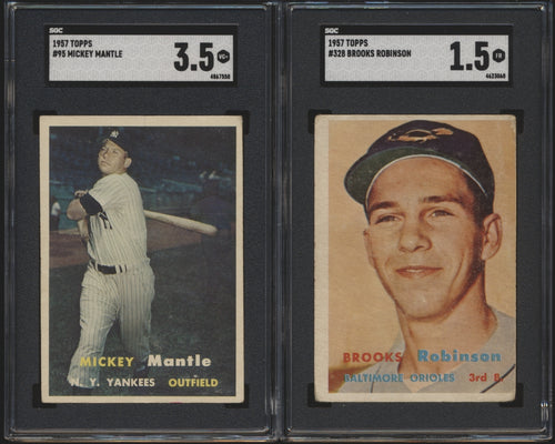 1957 Topps Baseball Complete Set Group Break #12 (LIMIT 15) Low- to Mid-Grade