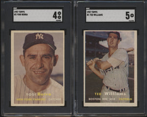 1957 Topps Baseball Complete Set Group Break #12 (LIMIT 15) Low- to Mid-Grade