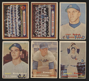 1957 Topps Baseball Complete Set Group Break #12 (LIMIT 15) Low- to Mid-Grade