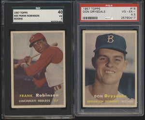 1957 Topps Baseball Complete Mid-Grade Set Group Break - LIMIT 5
