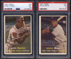1957 Topps Baseball Complete Set Group Break #9 Mid to Mid-High Grade (LIMIT 6)