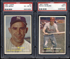 1957 Topps Baseball Complete Set Group Break #9 Mid to Mid-High Grade (LIMIT 6)