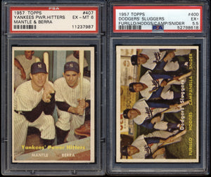 1957 Topps Baseball Complete Set Group Break #9 Mid to Mid-High Grade (LIMIT 6)