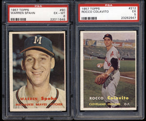 1957 Topps Baseball Complete Set Group Break #9 Mid to Mid-High Grade (LIMIT 6)
