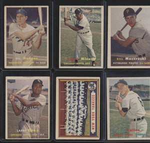 1957 Topps Baseball Complete Set Group Break #11 Mid-Grade (LIMIT 10)