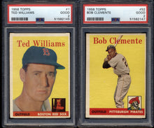 Load image into Gallery viewer, 1958 Topps Baseball Low-Grade Complete Set Group Break #7 (LIMIT 15)