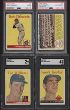 Load image into Gallery viewer, 1958 Topps Baseball Low- to Mid-Grade Complete Set Group Break #11 (LIMIT 15)