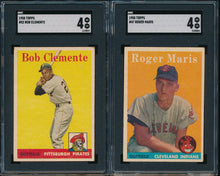 Load image into Gallery viewer, 1958 Topps Baseball Complete Set Group Break #6