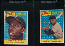 Load image into Gallery viewer, 1958 Topps Baseball Complete Set Group Break #6