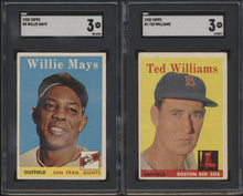 Load image into Gallery viewer, 1958 Topps Baseball Low- to Mid-Grade Complete Set Group Break #9 (LIMIT 10)