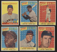 Load image into Gallery viewer, 1958 Topps Baseball Low- to Mid-Grade Complete Set Group Break #9 (LIMIT 10)