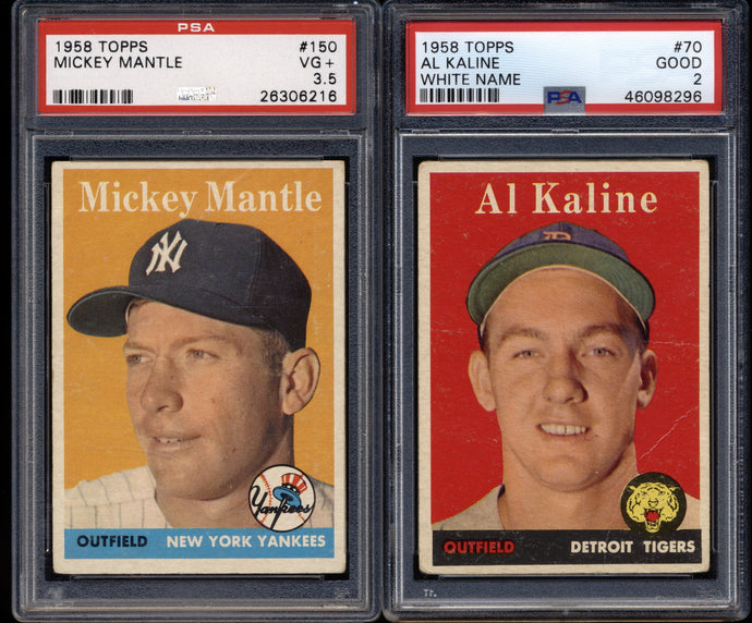 1958 Topps Baseball Low- to Mid-Grade Complete Set Group Break #8