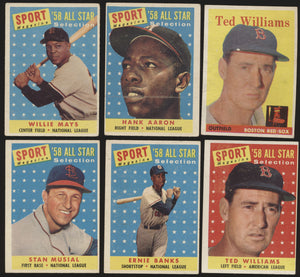 1958 Topps Baseball Low- to Mid-Grade Complete Set Group Break #8 (LIMIT 15)