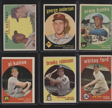 Load image into Gallery viewer, 1959 Topps Baseball Low- to Mid-Grade Complete Set Group Break #11 (Limit 15)