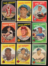 Load image into Gallery viewer, 1959 Topps Baseball Complete Set Group Break #6