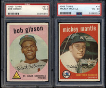 Load image into Gallery viewer, 1959 Topps Baseball Low- to Mid-Grade Complete Set Group Break #8 (LIMIT 10)