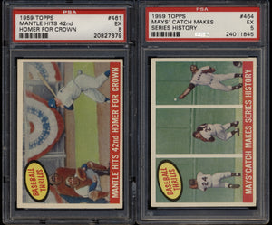 1959 Topps Baseball Low- to Mid-Grade Complete Set Group Break #8 (LIMIT 10)