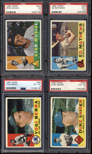 1960 Topps Baseball Mid-Grade Complete Set Group Break #10 (LIMIT 5)