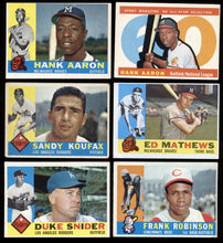 Load image into Gallery viewer, 1960 Topps Baseball Low-Grade Complete Set Group Break #11 (LIMIT 5)