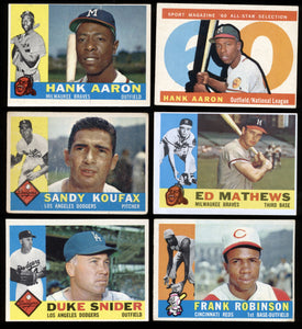 1960 Topps Baseball Low-Grade Complete Set Group Break #11 (LIMIT 5)