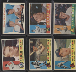 1960 Topps Baseball Low- to Mid-Grade Complete Set Group Break #17 (LIMIT 15)